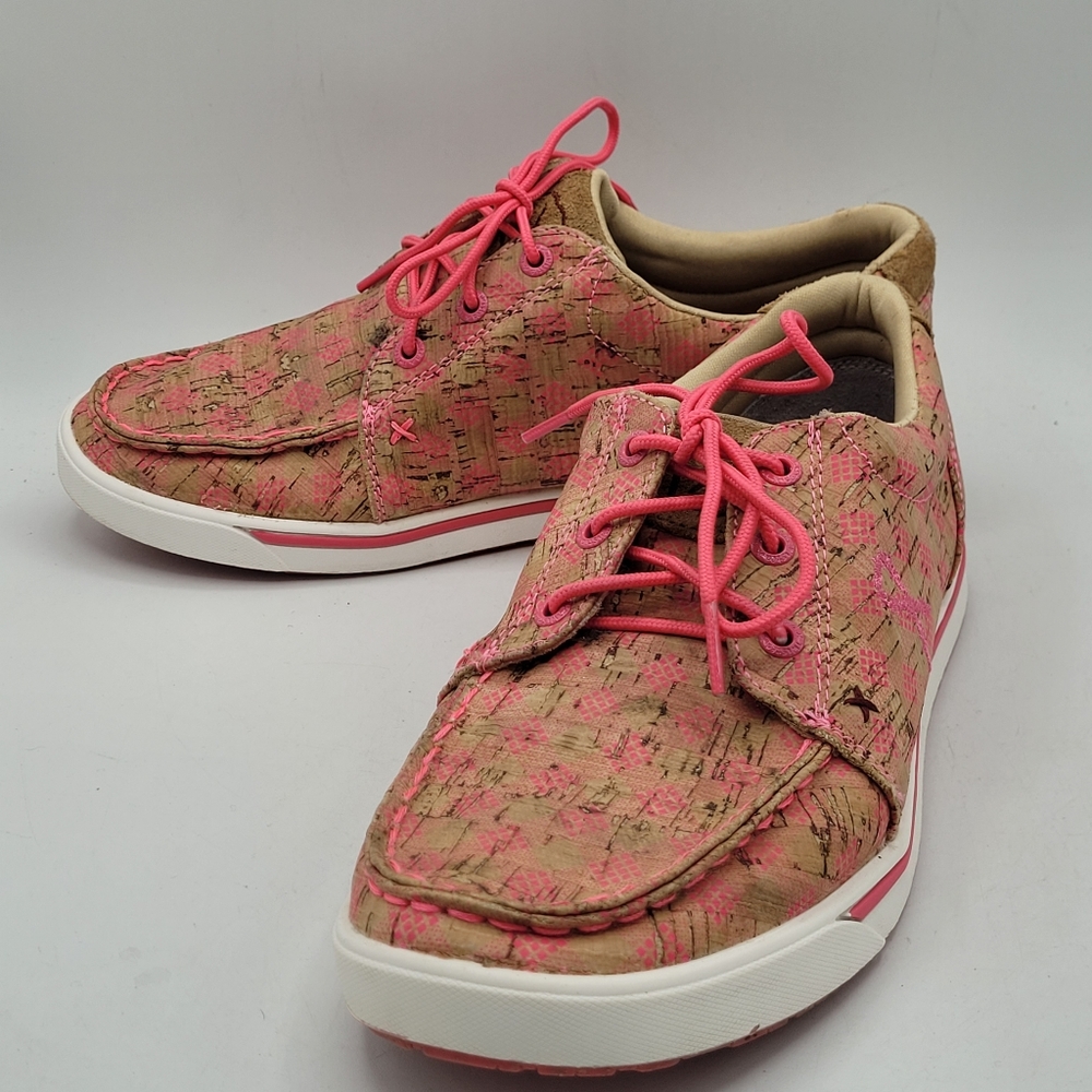 Twisted X Breast Cancer Awareness Shoes Size 8.5 M - Picture 10 of 16